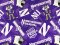 Quilting Cotton Print Fabric - Northwestern University Wildcat