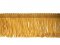 Rayon Chainette Fringe - Mustard Gold #3 - 2 inch