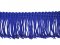 Rayon Chainette Fringe - Royal #10 - 4 inch