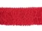 Wholesale Rayon Chainette Fringe - Red #12 -  4 inch  -  36 yards