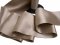 Double Faced Satin Ribbon - 3.75" Taupe #62