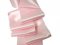 Wholesale Double Faced Satin Ribbon - 3.75" Light Pink #75 - 27.5 yards