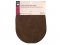 Dritz- Suede Cowhide Elbow Patches, 2 Count Dark Brown