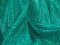 Faux Sequin Knit Fabric - Teal