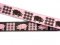 Designer Ribbons- Les Animaux Pink/Brown Piggies 5/8"