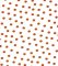 Oilcloth - Polka Dots - Red Dots on White