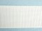 Ribbed Woven Non-Roll Elastic - White 2"