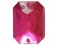 Wholesale Acrylic Jewels - Rose Sew-In Gemstones - Emerald Cut, 13x18mm - 144 jewels