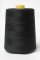Wholesale Serger Cone Thread - 50 spools per Case - 8000yds per spool  Black 653