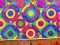 Quilting Cotton Print Fabric - Groovy Disks