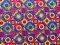 Quilting Cotton Print Fabric - Groovy Disks