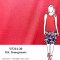 VF214-20 B.K. Pomegranate - Lightweight and Semi-sheer Slubbed Rayon Knit Fabric