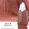 VF221-19 Mystère Clay - Terra Cotta Sandwashed Rayon Fabric