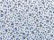 VF222-36 Identity Flora - Sky Blue and Navy Tiny Flowers Tossed on Heather Grey 66” wide Rayon Jersey Fabric