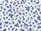 VF222-36 Identity Flora - Sky Blue and Navy Tiny Flowers Tossed on Heather Grey 66” wide Rayon Jersey Fabric