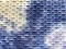 VF224-09 Tasty Skies - Navy and Steel-blue Textured Honeycomb Knit Fabric