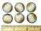 VF224-BUT-01  Four-hole Clothing Button - .75 inch - 6 per package