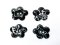 VF224-BUT-06  Bakelite Black - Novelty Clothing Button