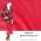 VF225-07 Equinox Pomegranate - Orange-Red Stretch Twill Fabric