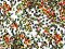 VF232-25 Haussmann Spots - Fun Persimmon and Avocado Double-brushed ITY Knit Fabric
