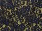 VF233-43 Climate Celebration - Rich Black Stretch Lace Fabric with Scalloped Borders