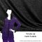 VF236-26 Faith Twinkle - Black Mylar Blend Knit Fabric