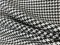VF241-41 Cards Classique - Black and White Yarn-woven Strech Cotton Houndstooth Fabric