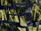 VF245-16 Alchemy Tiles - Olive & Black Burnout Velvet Fabric