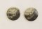 Clothing Buttons - Style B02- 6 per bag- Grey 20mm