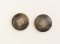 Clothing Buttons - Style B04- 8 per bag- Dk. Grey 15mm