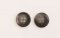 Clothing Buttons - Style B06 8 per bag- Dk. Grey 15mm
